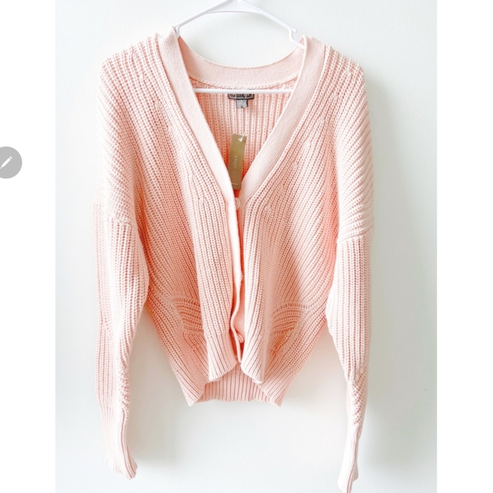 NEW....JCrew Ribbed Cardigan